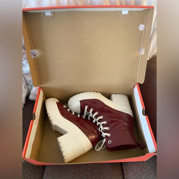 Converse Chuck 70 De Luxe Heel Cabernet Size 10 - Picture 11 of 11
